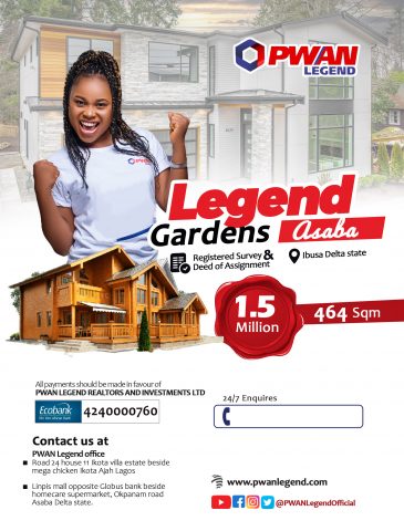 LEGEND GARDENS ASABA